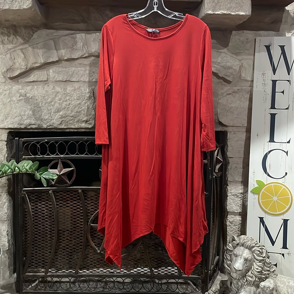 Asymmetrical Tunic Dress